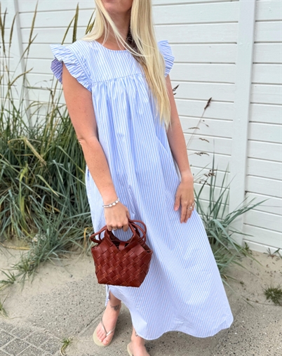 Frau - Stockholm Kjole - Blue Cameo Stripe